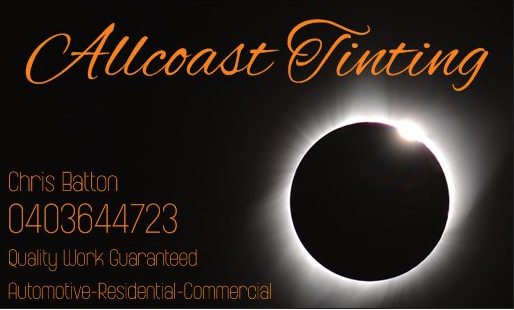 Allcoast Tinting | 3/6 Albert Cct, Port Macquarie NSW 2444, Australia | Phone: 0403 644 723