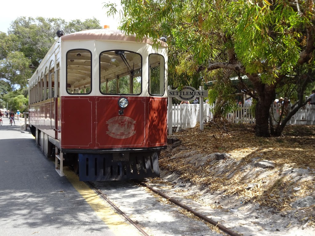 Rottnest Island Settlement Train Station | tourist attraction | Brand Way, Rottnest Island WA 6161, Australia | 0893729730 OR +61 8 9372 9730