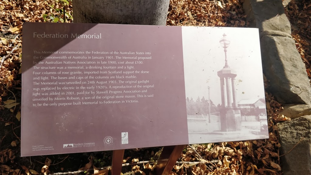 Federation Memorial | park | Barnes St, Stawell VIC 3380, Australia