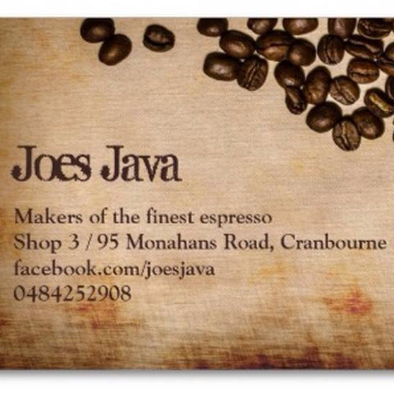 Joes Java | cafe | 3/95 Monahans Rd, Cranbourne VIC 3977, Australia | 0484252908 OR +61 484 252 908