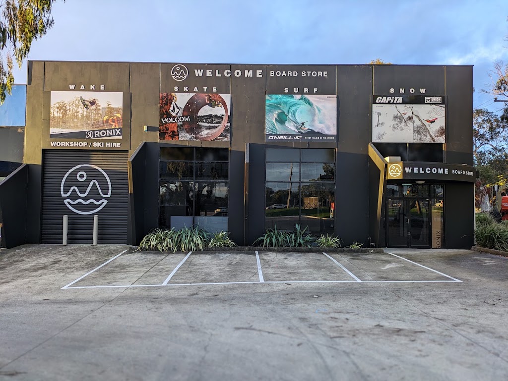 Welcome Board Store | 207 Mornington-Tyabb Rd, Mornington VIC 3931, Australia | Phone: (03) 9781 4733