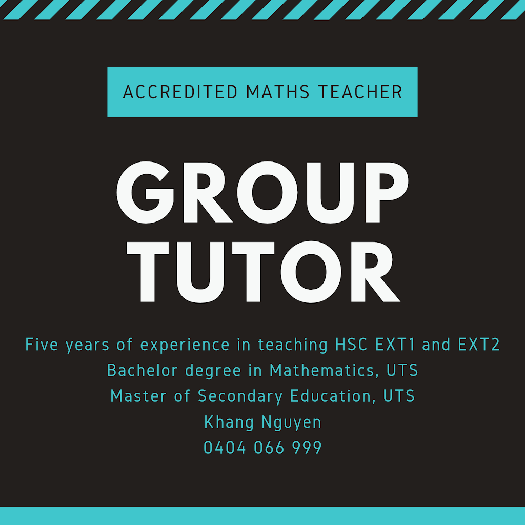 Khang - Small Group Maths Tutor - Private Tutor in Cabramatta, L | university | 1 Bruce St, Lansvale NSW 2166, Australia