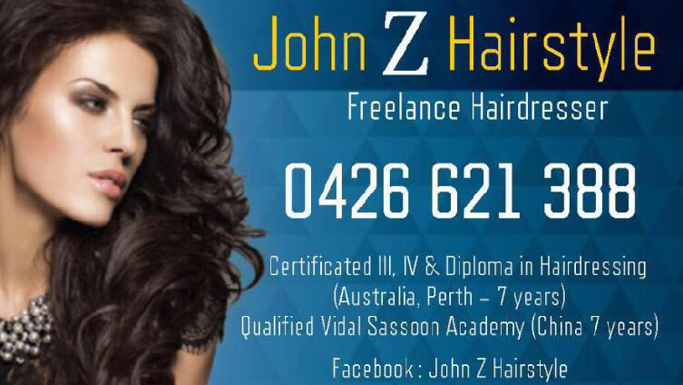 John Z Hairstyle | hair care | 106 Captiva Approach, Butler WA 6036, Australia | 0426621388 OR +61 426 621 388