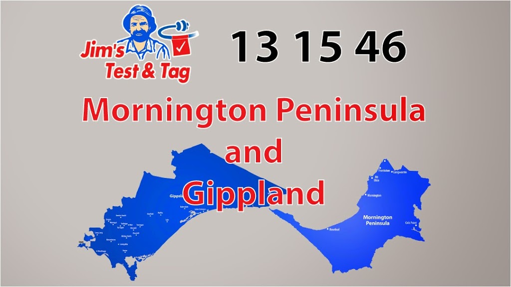 Jims Test and Tag Pakenham | 10 Gum Nut Street Longwarry, Pakenham VIC 3816, Australia | Phone: 13 15 46