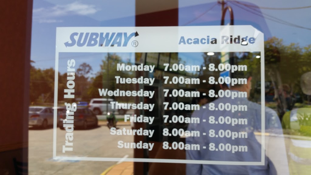 Subway | 1350 Beaudesert Rd, Acacia Ridge QLD 4110, Australia | Phone: (07) 3255 6288