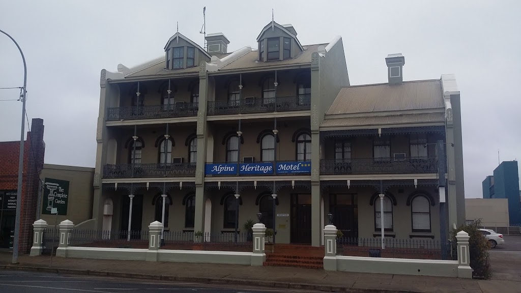 Alpine Heritage Motel | lodging | 248 Sloane St, Goulburn NSW 2580, Australia | 0248212930 OR +61 2 4821 2930