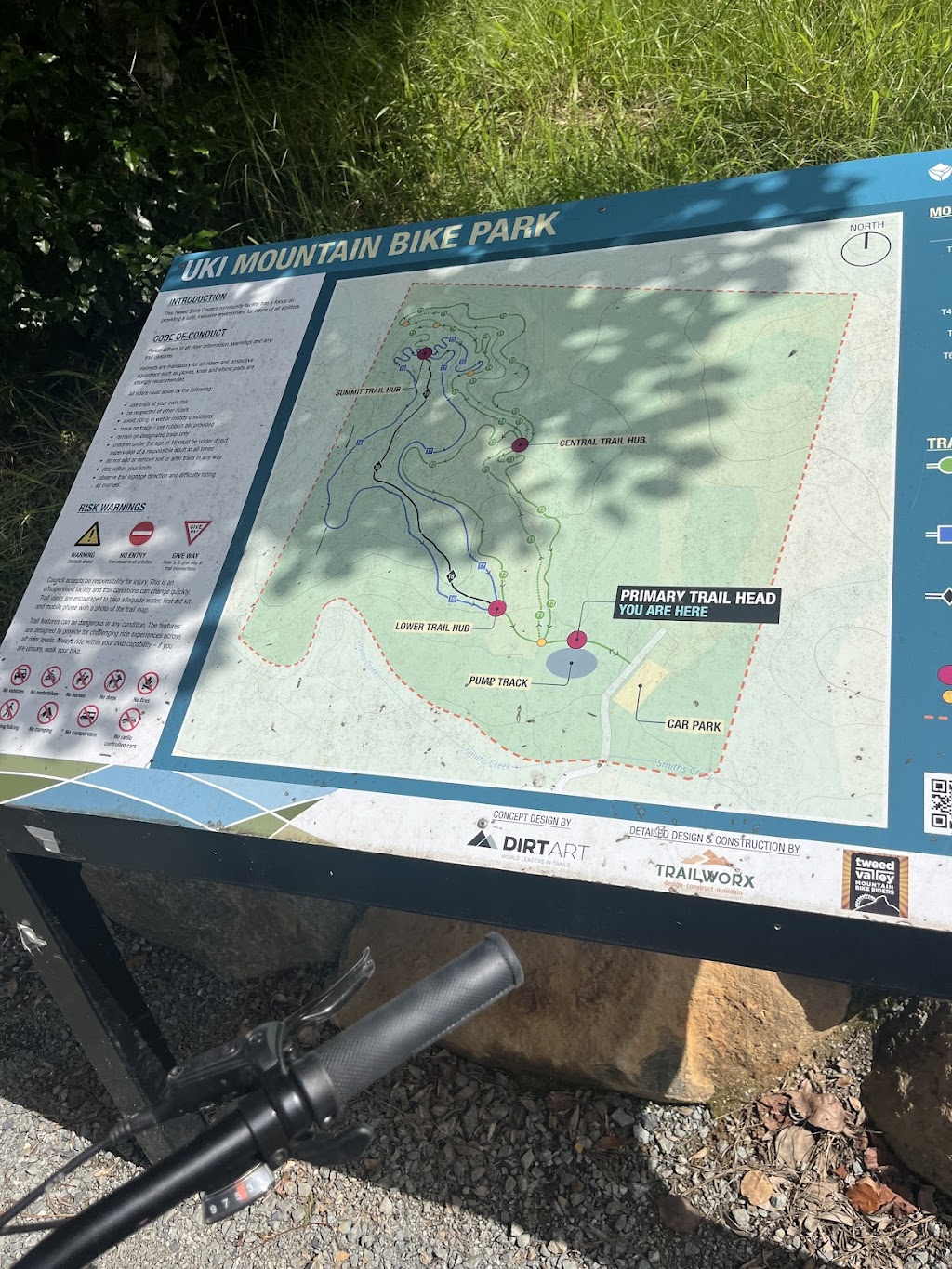 Uki Mountain Bike Park | 165 Smiths Creek Rd, Smiths Creek NSW 2484, Australia | Phone: (02) 6670 2530