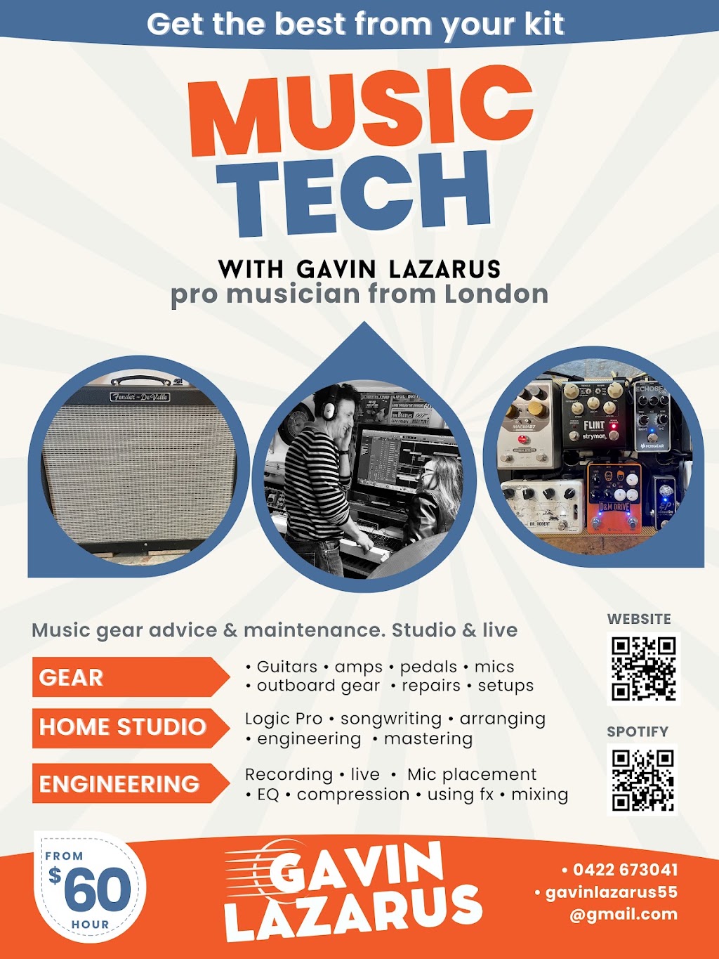 Gavin Lazarus Music | 58 Pioneer Dr, Narangba QLD 4504, Australia | Phone: 0422 673 041