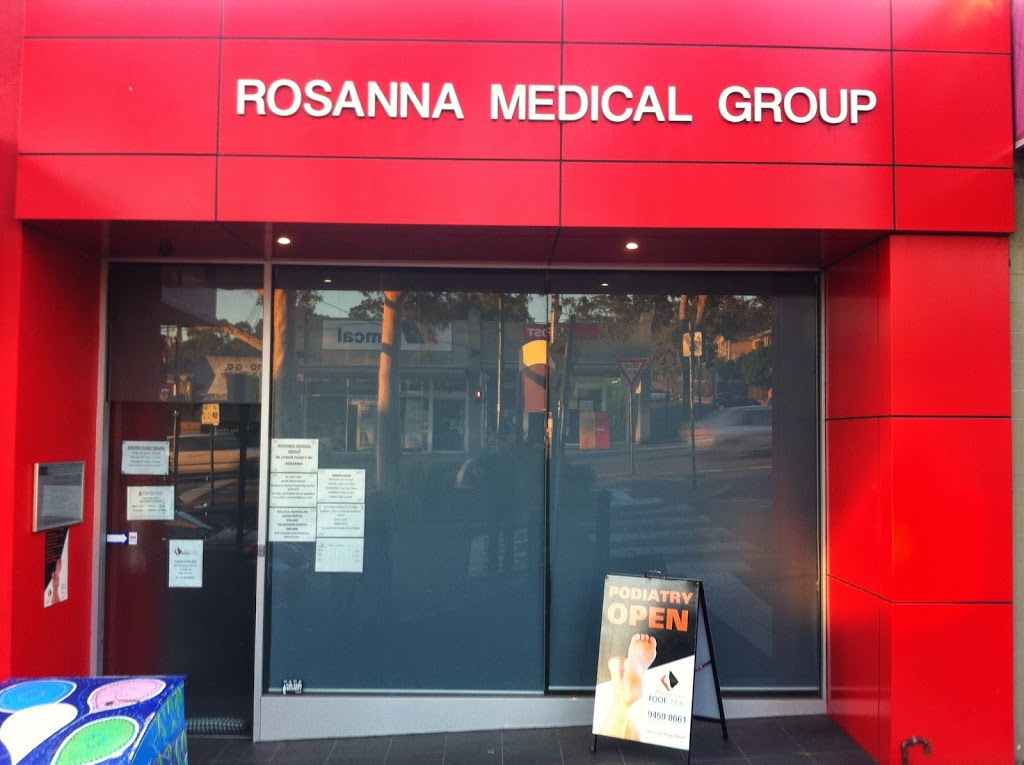 Rosanna Foot Clinic | doctor | 88 Lower Plenty Rd, Rosanna VIC 3084, Australia | 0394598661 OR +61 3 9459 8661