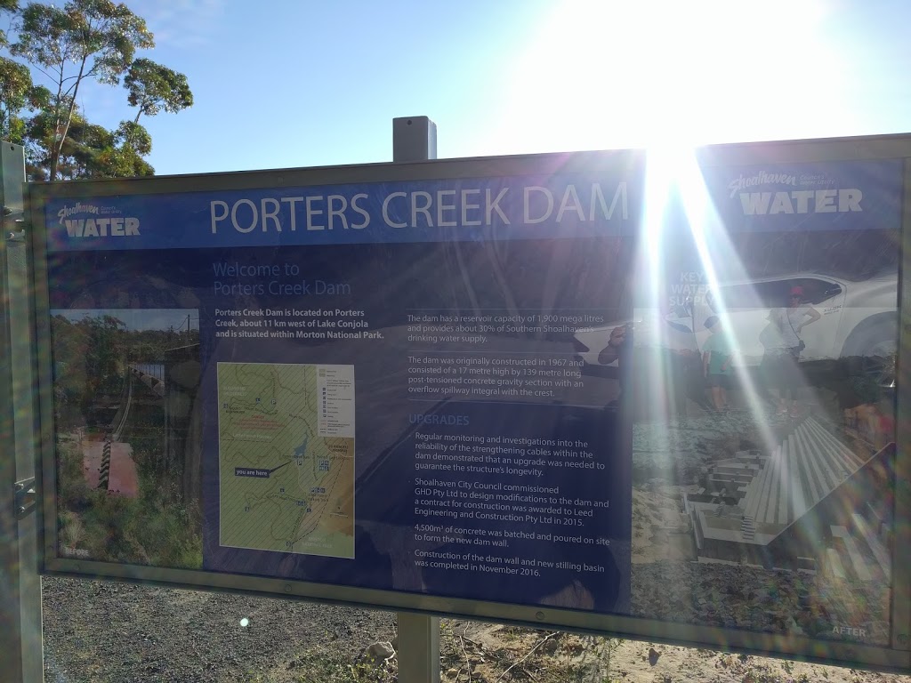 Porters Creek Dam |  | Porters Creek NSW 2538, Australia | 0244293111 OR +61 2 4429 3111