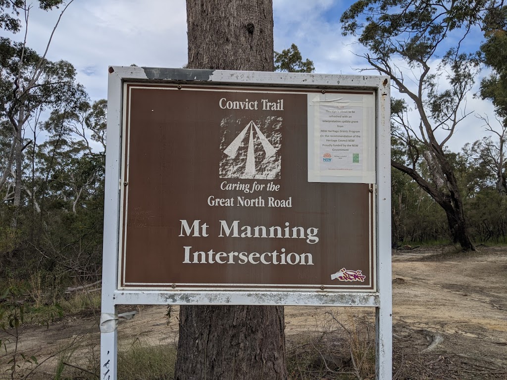 Mt Manning Intersection - Great North Road | museum | Wollombi Rd, Mogo Creek NSW 2775, Australia