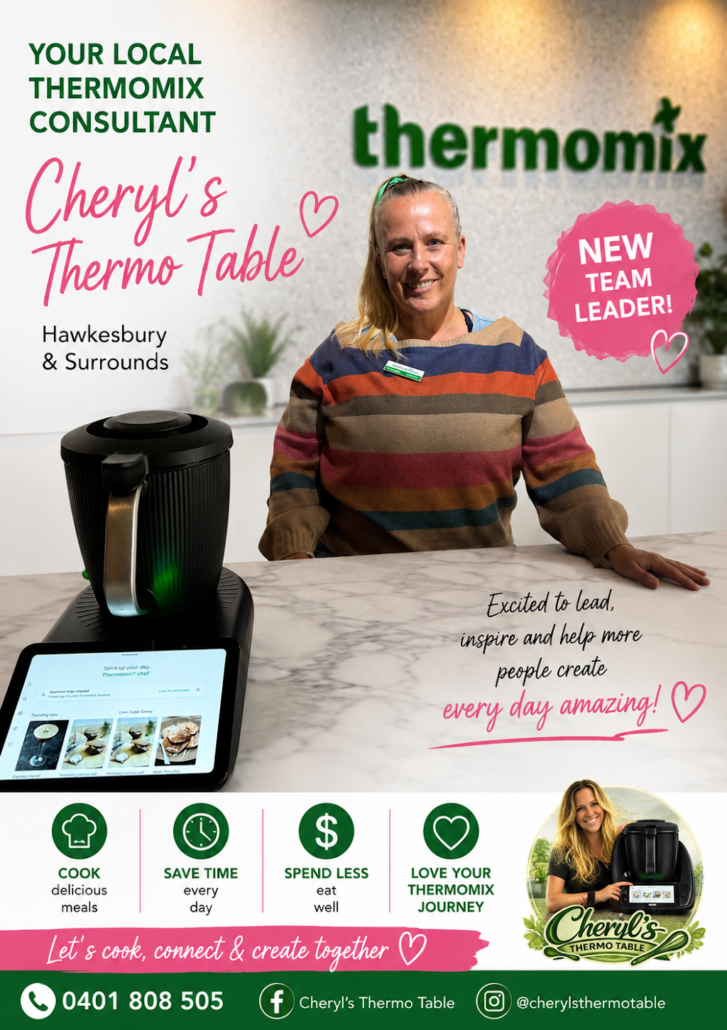 Cheryls Thermo Table - Thermomix Team Leader | 591A Grose Vale Rd, Grose Vale NSW 2753, Australia | Phone: 0401 808 505
