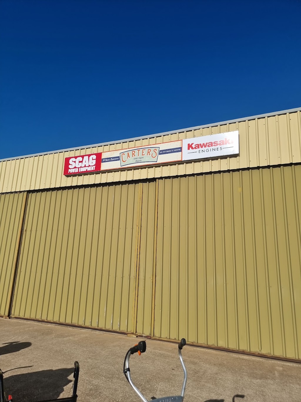 Carters small engine repairs. | 101 Main St, Minyip VIC 3392, Australia | Phone: 0476 163 756