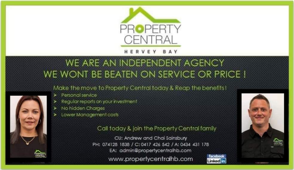 Property Central Hervey Bay Pty Ltd | 113 Rowley Rd, Booral QLD 4655, Australia | Phone: (07) 4128 1838