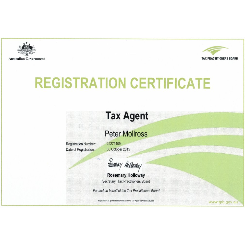 Peter Mollross Accountant Tax Agent | 191 Macdonnell Rd, Margate QLD 4019, Australia | Phone: 0407 631 286