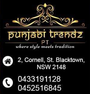 Punjabi Trendz | 2 Cornell St, Blacktown NSW 2148, Australia | Phone: 0452 516 845