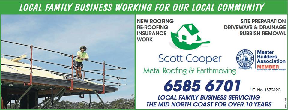 Scott Cooper Metal Roofing | roofing contractor | 191 High St, Wauchope NSW 2446, Australia | 0265856701 OR +61 2 6585 6701