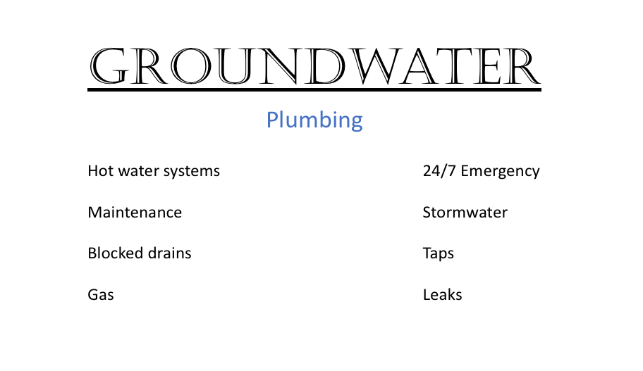 Groundwater Plumbing | Cooloola Cct, Warner QLD 4500, Australia | Phone: 0415 269 460