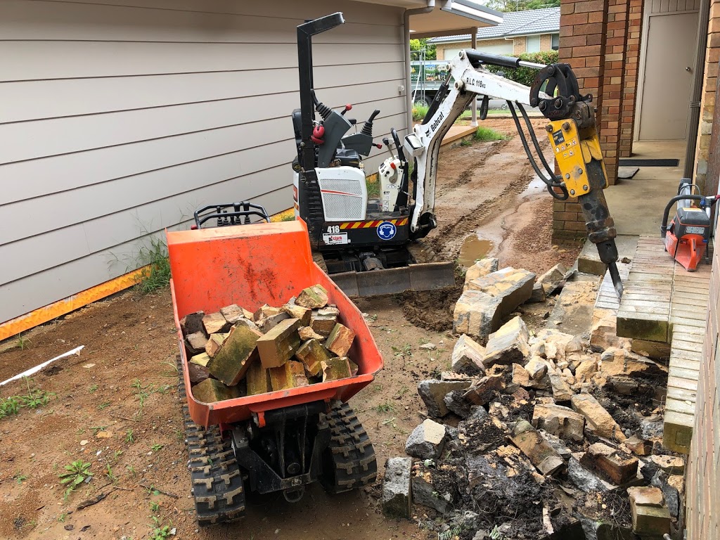 Smithys Mini Excavating | 58 Anita Ave, Lake Munmorah NSW 2259, Australia | Phone: 0414 747 015