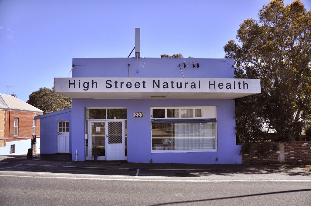 High Street Natural Health | health | 228 High St, Fremantle WA 6160, Australia | 0893366880 OR +61 8 9336 6880