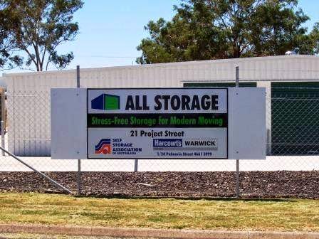 AllStorage Warwick Self Storage - Office. Facility open 24/7. | real estate agency | 81 Albion St, Warwick QLD 4370, Australia | 0746618100 OR +61 7 4661 8100
