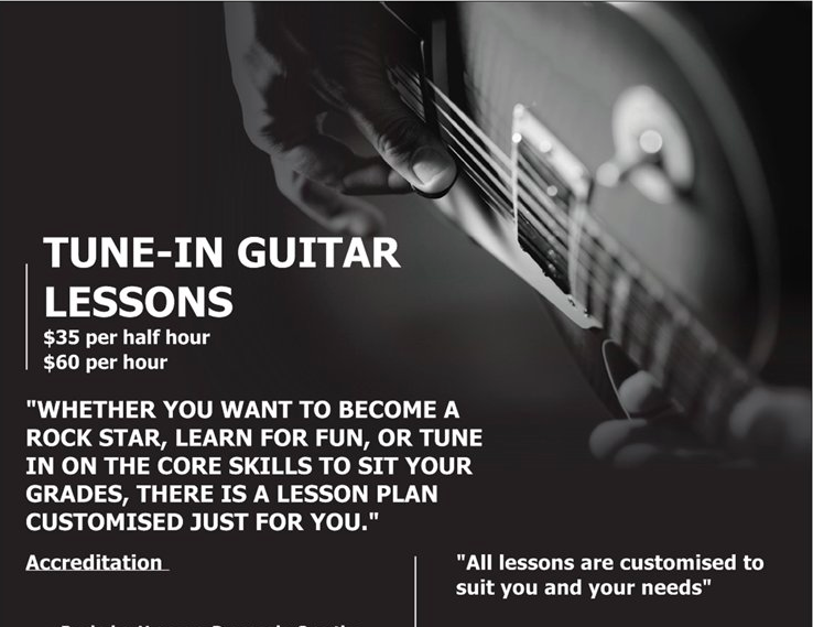 Tune-In Guitar Lessons | 10A Norland Way, Perth WA 6163, Australia