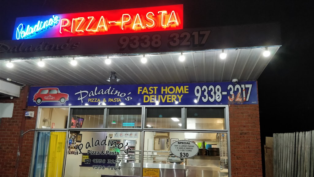 Paladinos Pizza & Pasta | meal takeaway | 32 Fawkner St, Westmeadows VIC 3049, Australia | 0393383217 OR +61 3 9338 3217