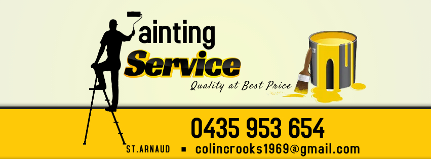 Col A Painter | 79 Canterbury St, St Arnaud VIC 3478, Australia | Phone: 0435 953 654