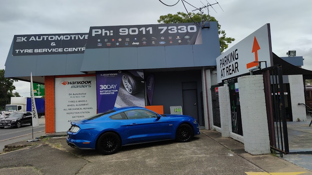Ek Automotive & Tyre Service Centre Baulkham Hills | 308 Windsor Rd, Baulkham Hills NSW 2153, Australia | Phone: (02) 9011 7330
