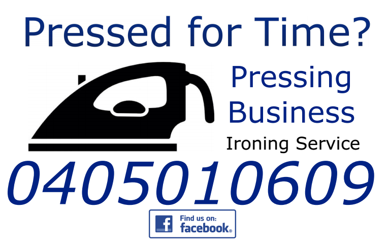 Pressing Business Ironing Service | 62 Langdon St, Cleveland QLD 4163, Australia | Phone: 0405 010 609