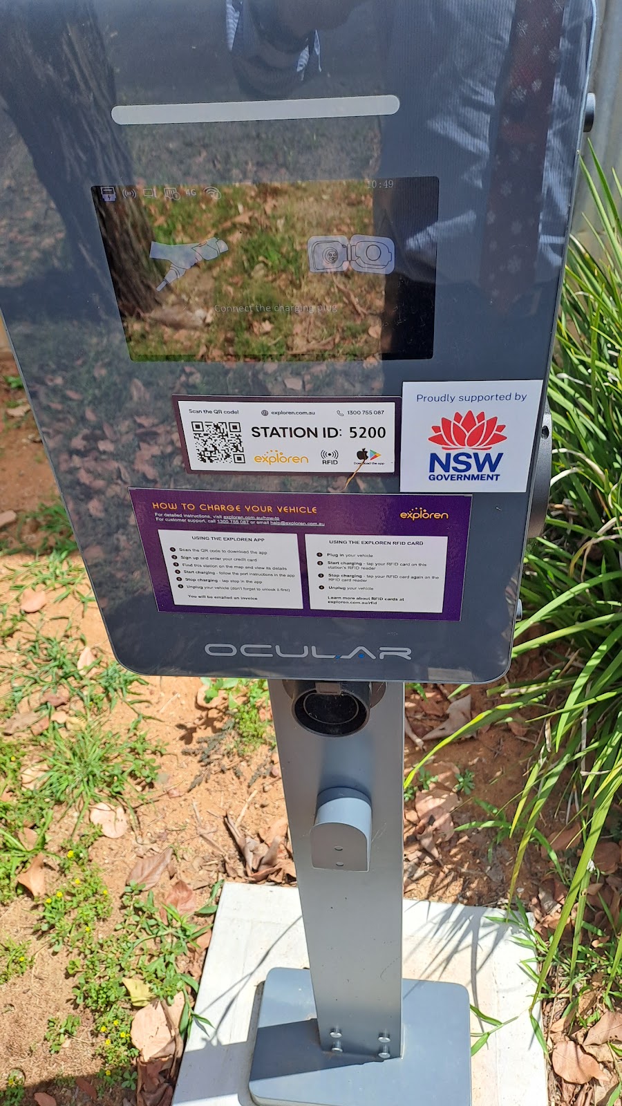 Exploren Charging Station | 2 Hall St, Warialda NSW 2402, Australia | Phone: 1300 755 087