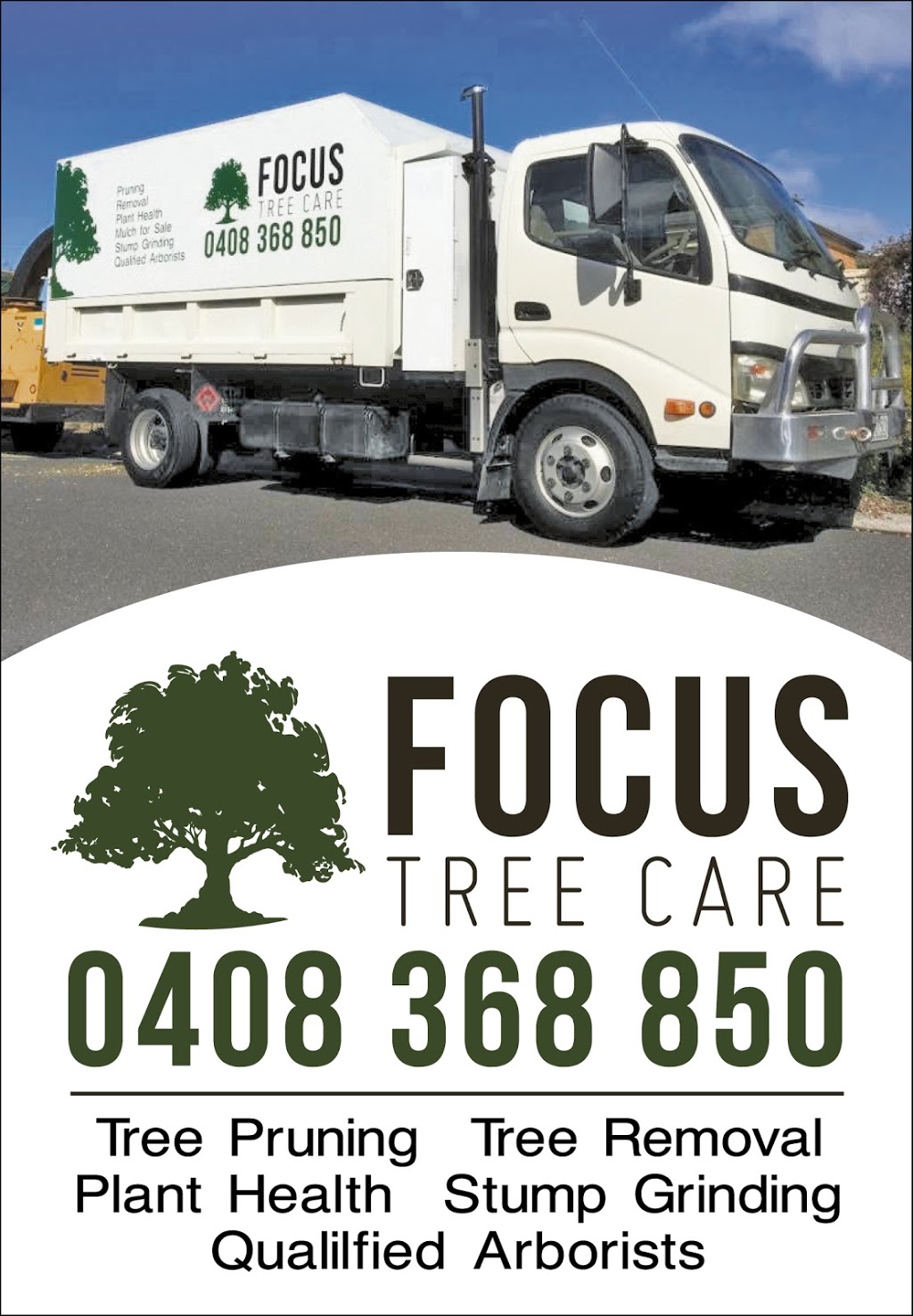 Focus Tree Care | 20 Highlands Rd, Seymour VIC 3660, Australia | Phone: 0408 368 850