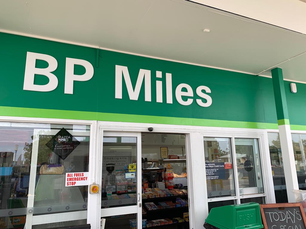 Bp Miles Roadhouse | gas station | 101 Murilla St, Miles QLD 4415, Australia