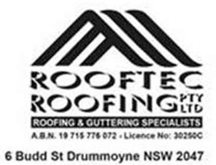 Rooftec Roofing Pty Ltd | roofing contractor | 6 Budd St, Drummoyne NSW 2047, Australia | 0412647213 OR +61 412 647 213