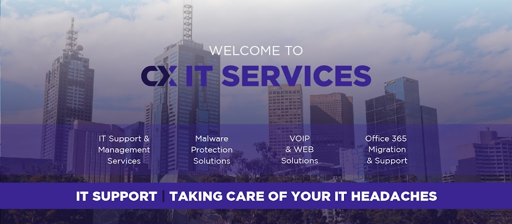 CX IT Services - Brunswick |  | 3057, 33 MacKenzie St, Melbourne VIC 3000, Australia | 0449736023 OR +61 449 736 023