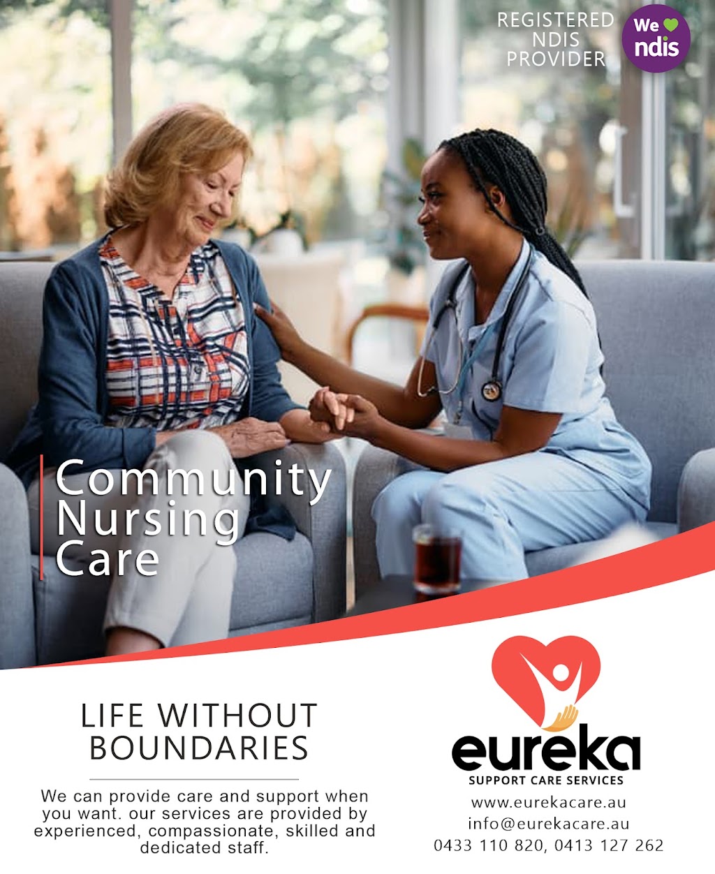 Eureka Support Care Services | 40 Thurling Parade, Lucas VIC 3350, Australia | Phone: 0422 040 627