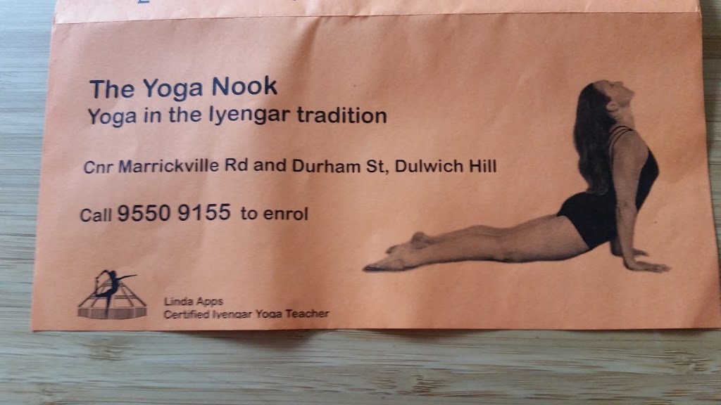 Dulwich Hill Yoga Nook | gym | 2/534A Marrickville Rd, Dulwich Hill NSW 2203, Australia | 0433999017 OR +61 433 999 017