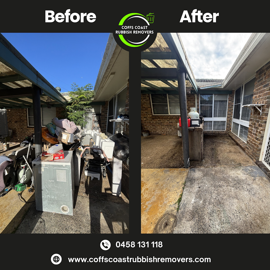Coffs Coast Rubbish Removers | Little Cove Rd, Emerald Beach NSW 2456, Australia | Phone: 0458 131 118