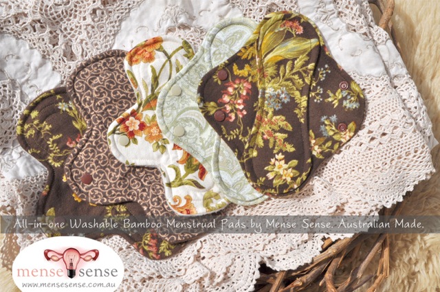 Mense Sense Cloth Pads | 17 Newstead Rd, Maldon VIC 3463, Australia | Phone: 0438 350 203