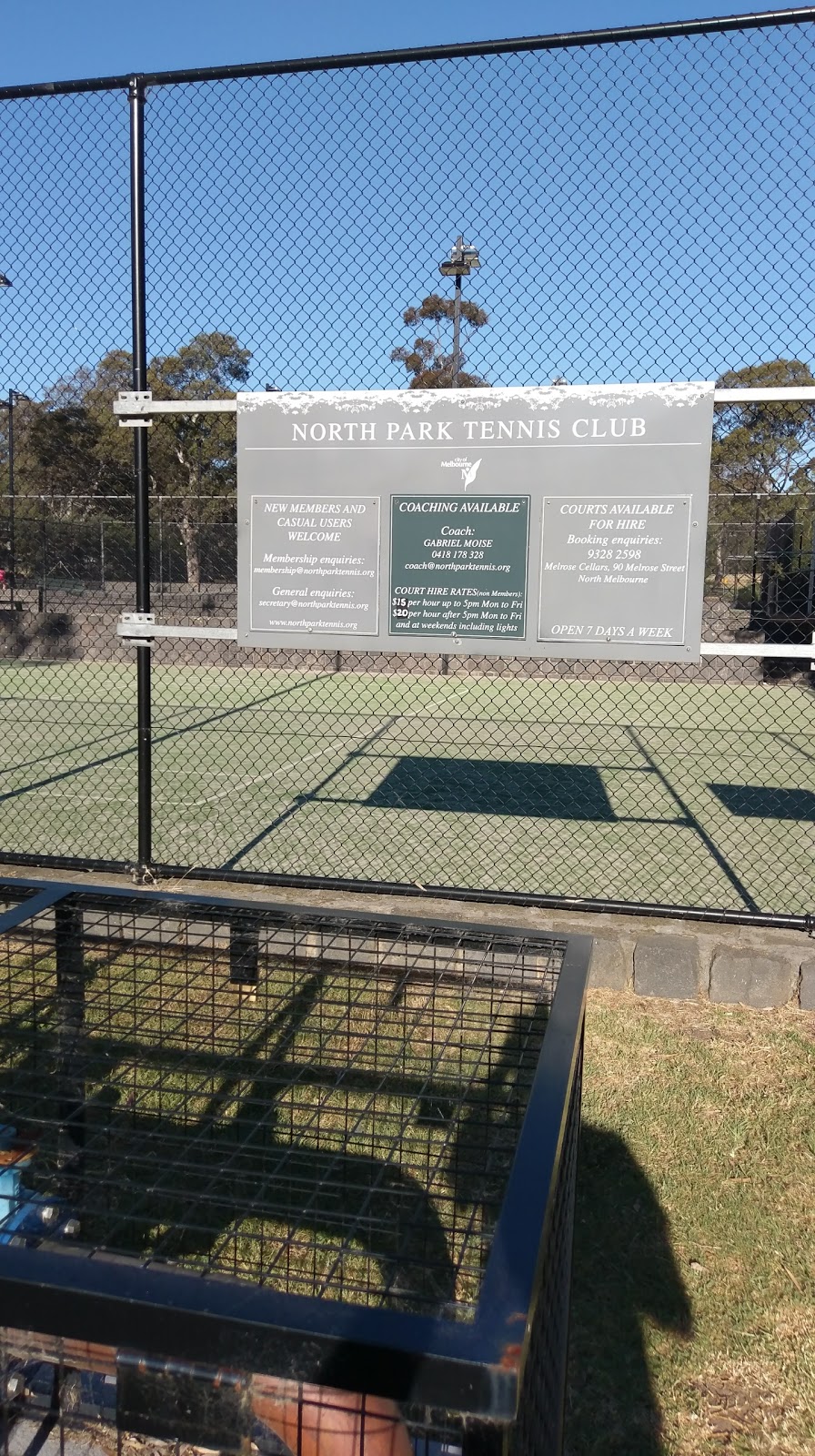 North Park Tennis Club |  | 0 Elliott Ave, Parkville VIC 3052, Australia | 0393282598 OR +61 3 9328 2598