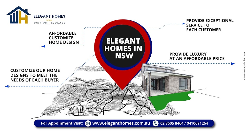 Elegant Homes NSW | general contractor | Unit 8/4 Whitehead Ct, Glendenning NSW 2761, Australia | 0286058464 OR +61 2 8605 8464