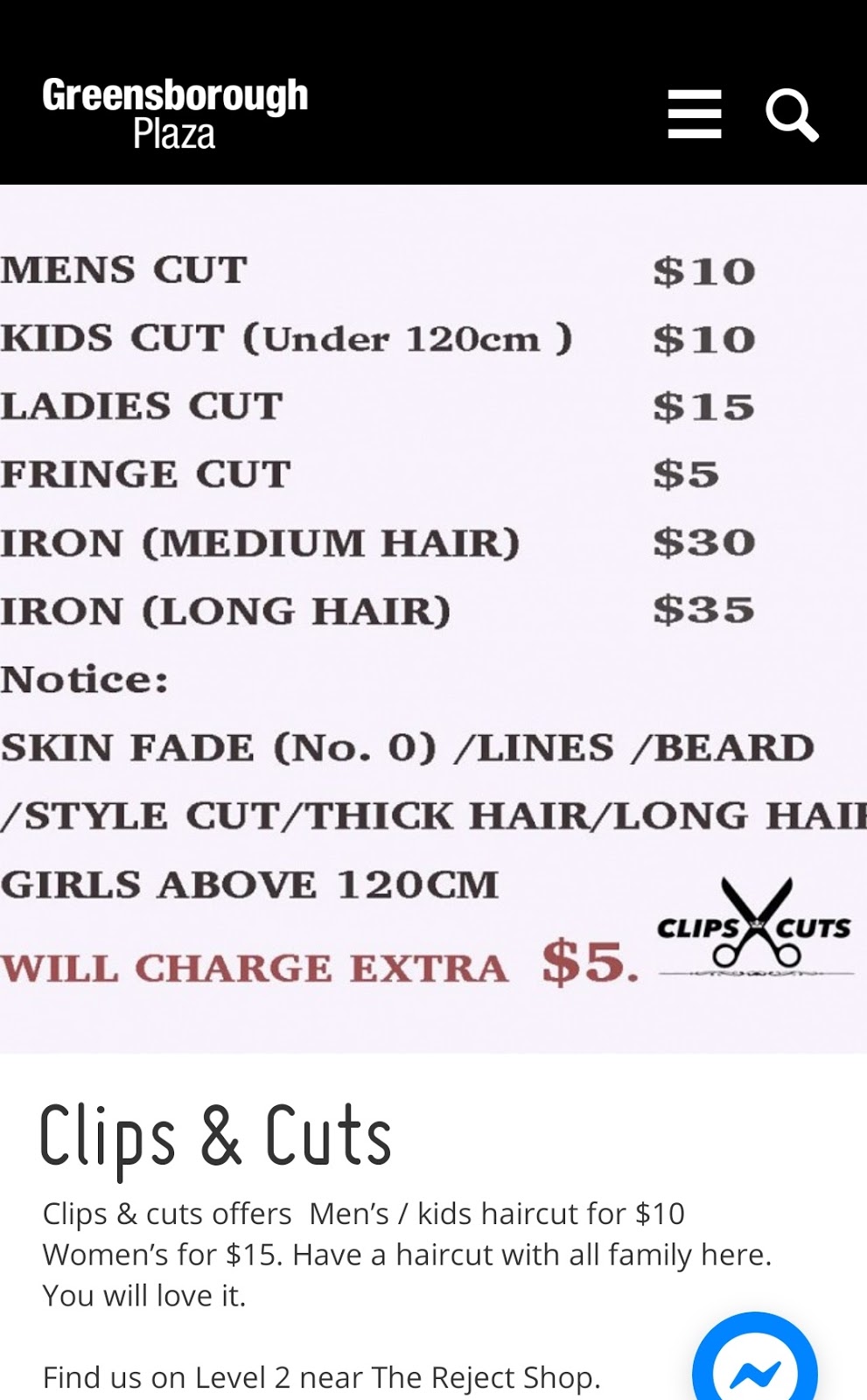 Clips & Cuts | hair care | Level 2 near The Reject Shop, GREENSBOROUGH PLAZA, Greensborough VIC 3088, Australia