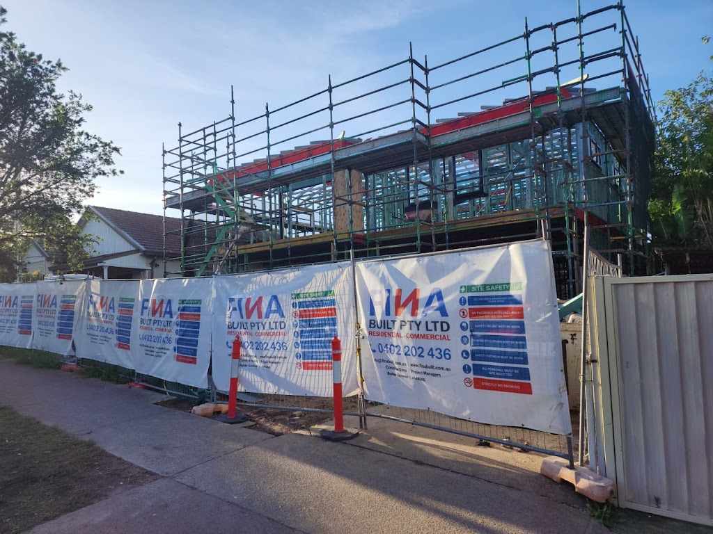 FINA BUILT PTY LTD | 19A Horsley Rd, Revesby NSW 2212, Australia | Phone: 1300 309 189