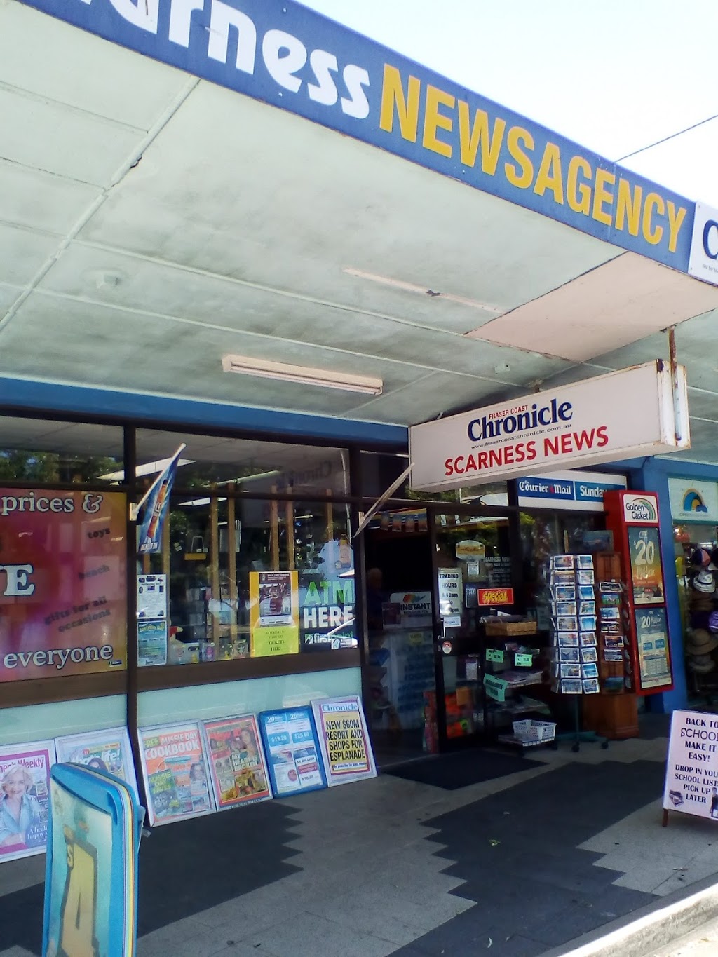 Scarness Newsagency | store | 348/349 Charlton Esplanade, Scarness QLD 4655, Australia | 0741281303 OR +61 7 4128 1303