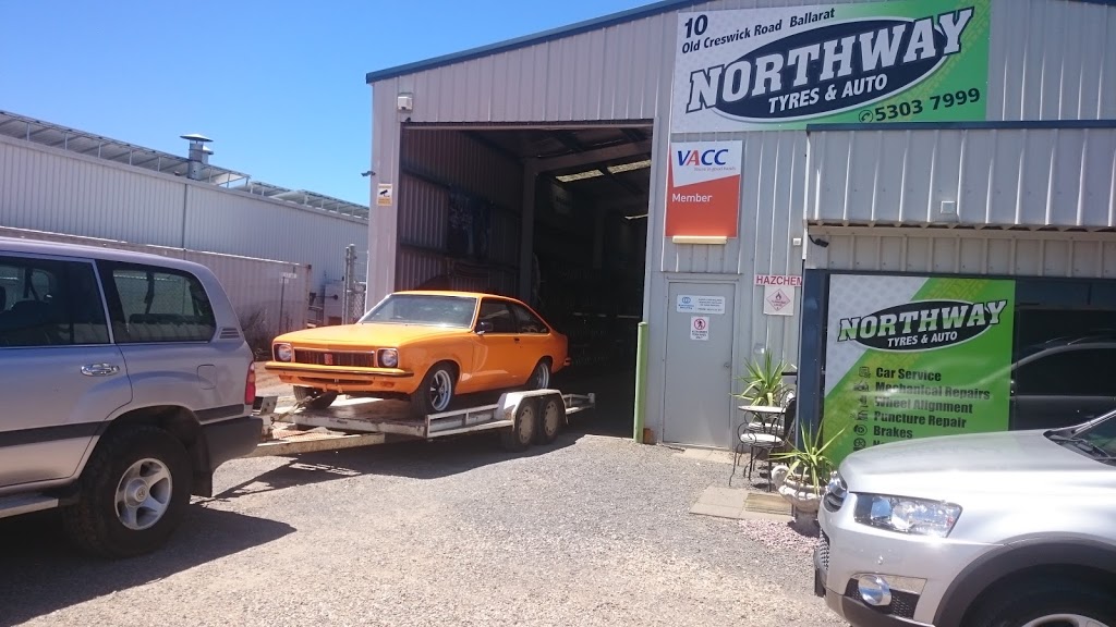 Northway Tyres & Auto | car repair | 10 Old Creswick Rd, Wendouree VIC 3355, Australia | 0353037999 OR +61 3 5303 7999