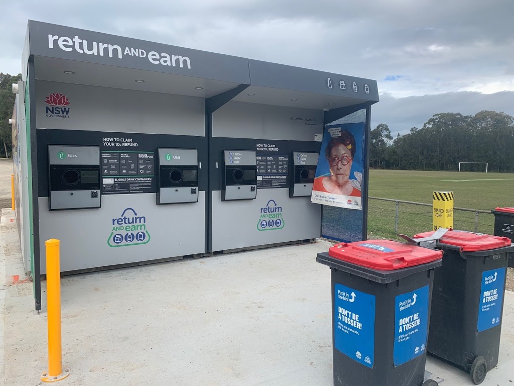Return and Earn TOMRA Reverse Vending Machine | 84 Macquarie Rd, Fassifern NSW 2283, Australia | Phone: 1800 290 691