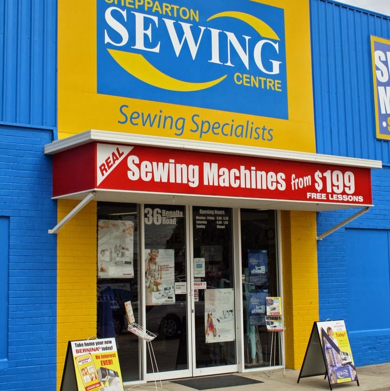 Shepparton Sewing Centre | 36 Benalla Rd, Shepparton VIC 3630, Australia | Phone: (03) 5821 2000