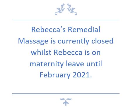 Rebeccas Remedial Massage Helensvale | 5 Boonah Ct, Helensvale QLD 4212, Australia | Phone: 0408 472 549