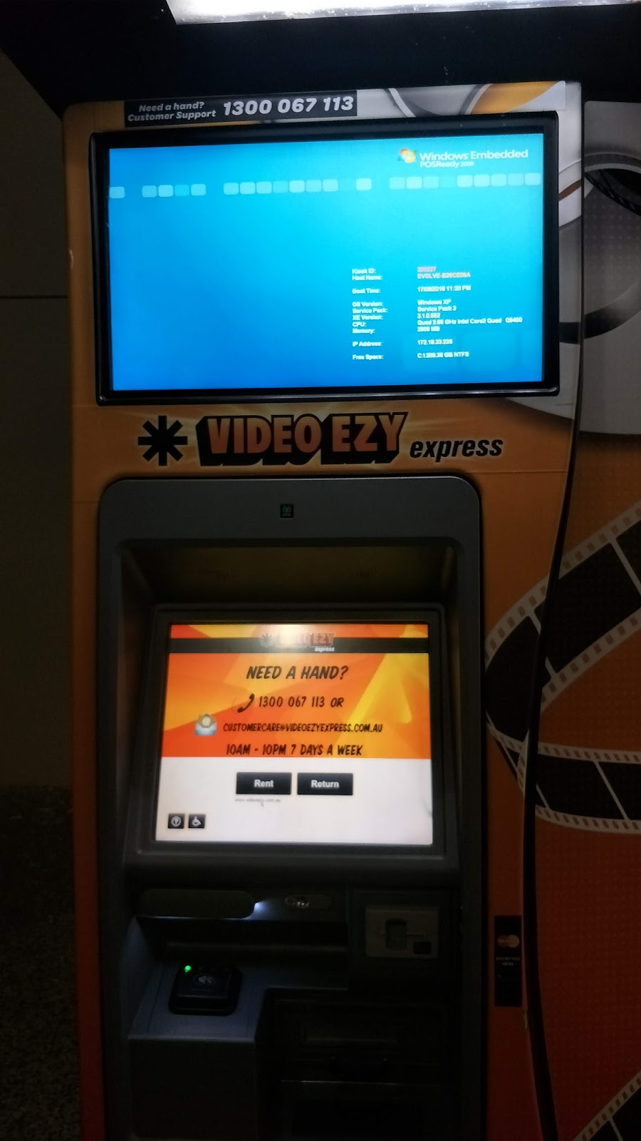 Video Ezy Rental Kiosk | 1 Warra Ln, Cashmere QLD 4500, Australia