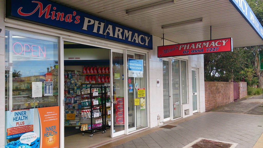 Minas Pharmacy | pharmacy | 717 New Canterbury Rd, Hurlstone Park NSW 2193, Australia | 0295587227 OR +61 2 9558 7227
